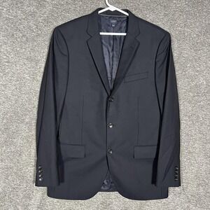 J Crew Ludlow Jacket Mens 40R Navy Blue LORO PIANA Wool Blazer Sport Coat